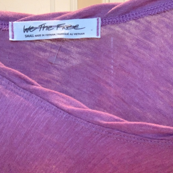 FREE PEOPLE - WE THE FREE - ALKANET PURPLE PEARL TANK TOP - Picture 6 of 10